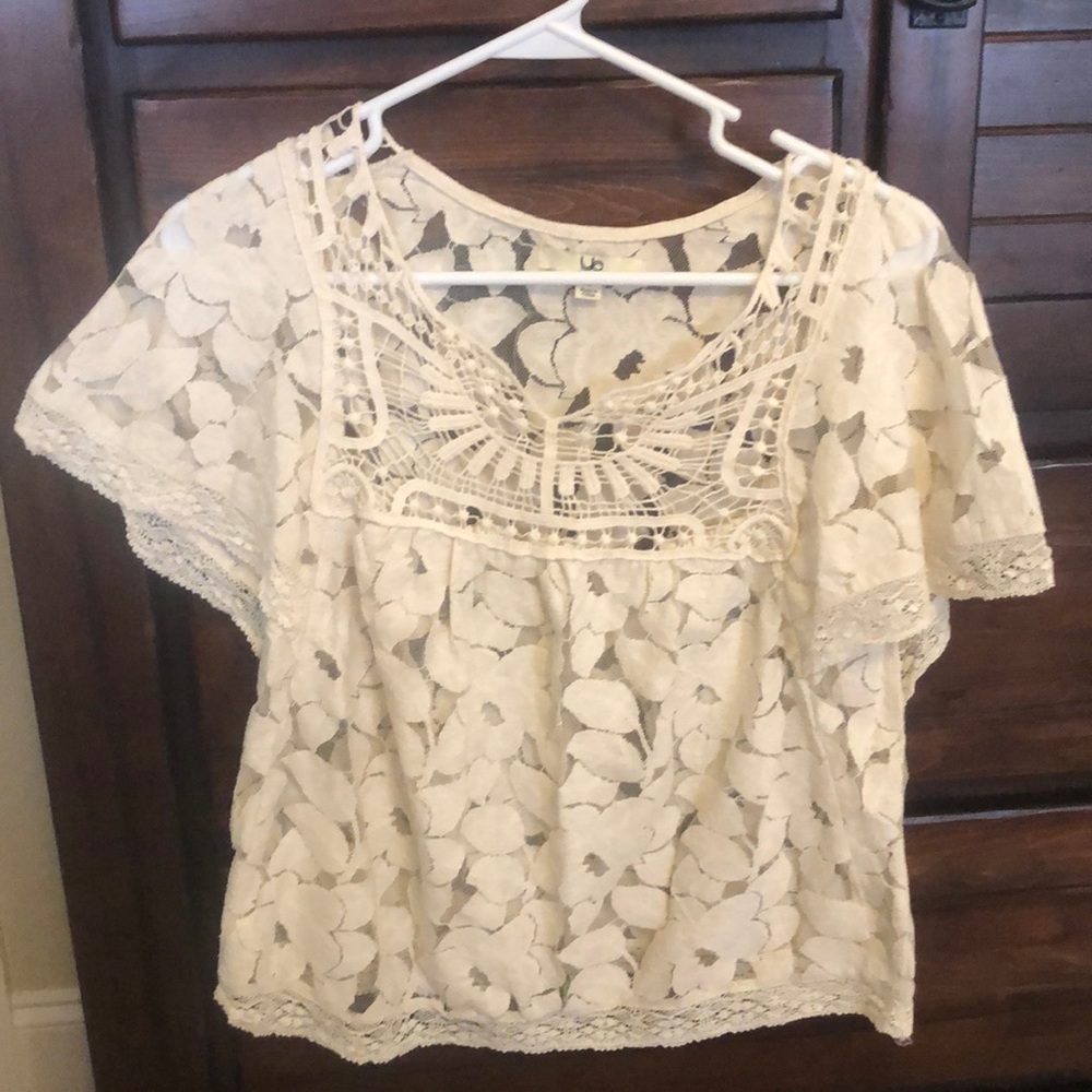 Boutique lace shirt